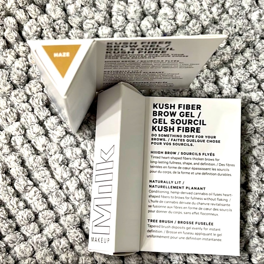NEW - MILK Makeup KUSH Fiber Brow Gel in Haze